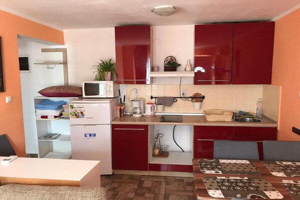 Foto van Appartement met zeezicht, terras en keuken - Vakantiehuis in Opatija - Kitchen