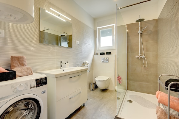 Foto van Villa in Kanfanar met privézwembad - Vakantiehuis in Kanfanar - BathRoom