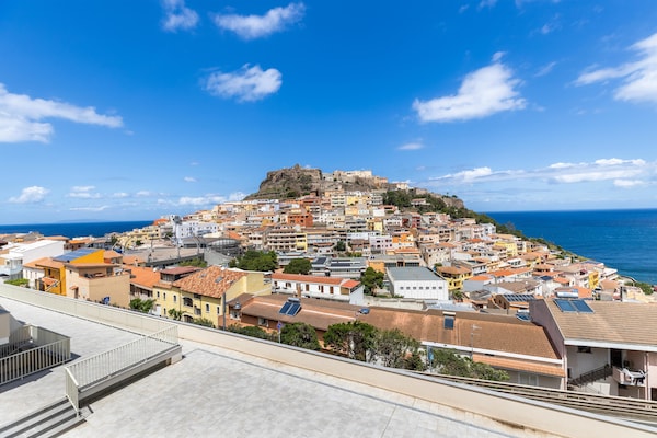 Foto van Appartement met vista mare en terrazza - Vakantiehuis in Castelsardo - ViewSummer