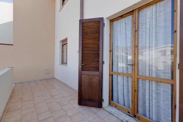 Foto van Appartement op slechts 100 meter van de zee - Vakantiehuis in Castelsardo - TerraceBalcony