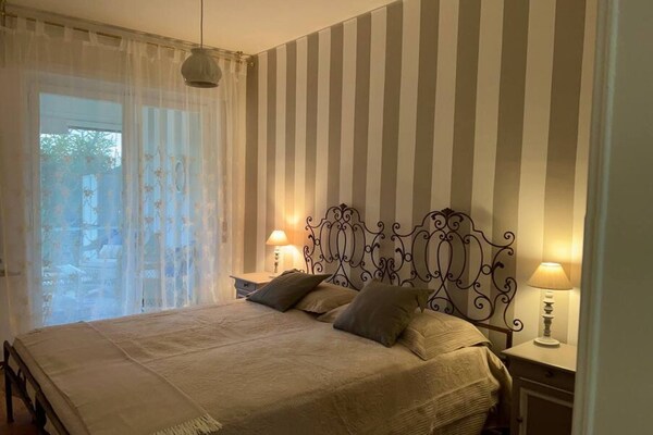 Foto van Appartement met tuinzicht in Sanremo met veranda - Vakantiehuis in Sanremo - BedRoom