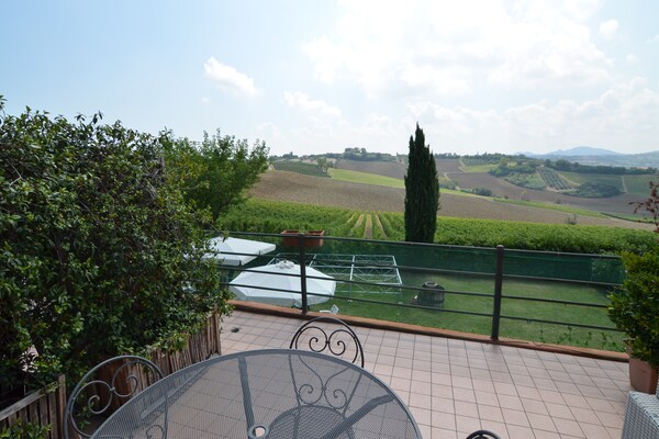 Foto van Appartement in Coriano bij wijngaarden & strand - Vakantiehuis in Passano di Coriano - TerraceBalcony