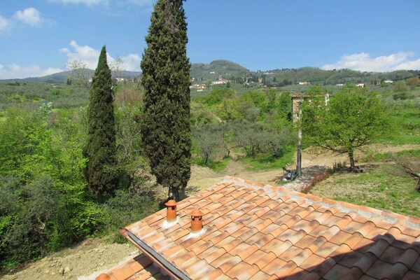 Foto van Appartement in Toscane met Zwembad Uitzicht - Vakantiehuis in San Gennaro - View