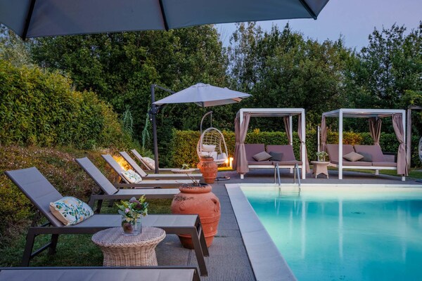 Foto van Appartement in Toscane met Zwembad Uitzicht - Vakantiehuis in San Gennaro - PoolOfHouse
