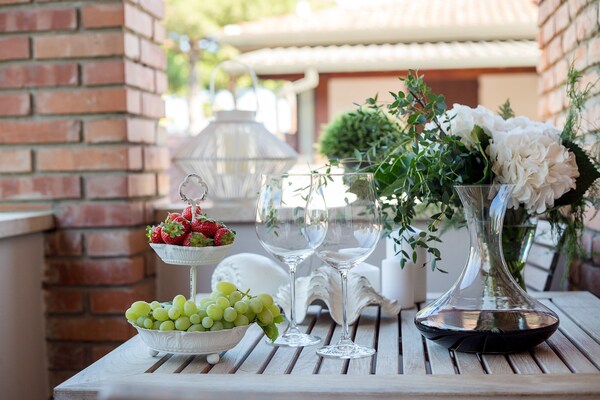 Foto van Villa in Forte dei Marmi bij het Strand - Vakantiehuis in Forte dei Marmi - TerraceBalcony