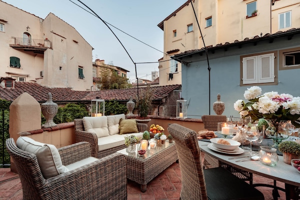 Foto van Appartement in Lucca met dakterras uitzicht - Vakantiehuis in Lucca - Untagged