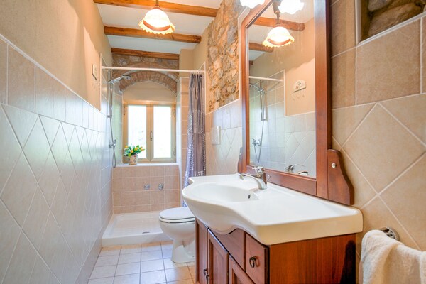 Foto van Toscane Familie Landhuis - Vakantiehuis in Chianni - BathRoom