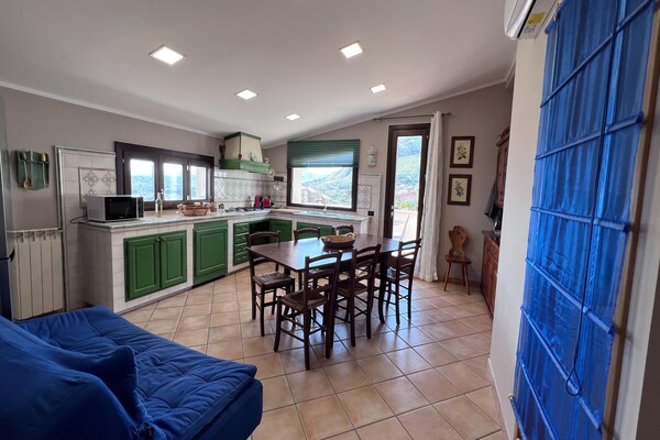Foto van Villa met gedeeld zwembad nabij Castellammare del Golfo - Kitchen