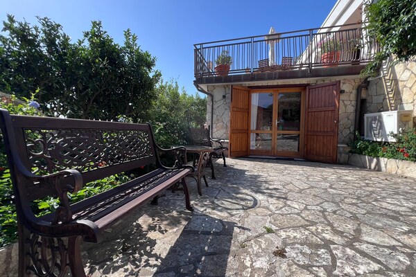 Foto van Charmant vakantiehuis vlakbij zee - Vakantiehuis in Castellammare del Golfo - ExteriorSummer
