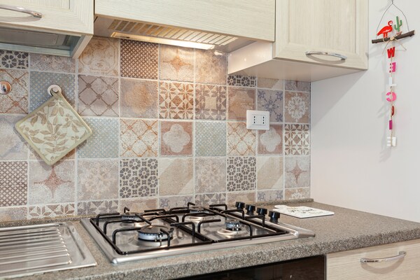 Foto van Stadsappartement met balkon - Vakantiehuis in Siracusa - Kitchen