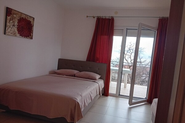 Foto van Classic Studio Apartment with Sea View and Terrace - BedRoom