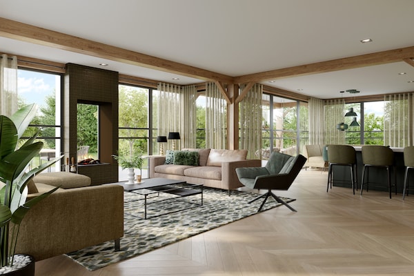Foto van Wellness Villa, Texel - Vakantiehuis in De Cocksdorp Texel - LivingRoom