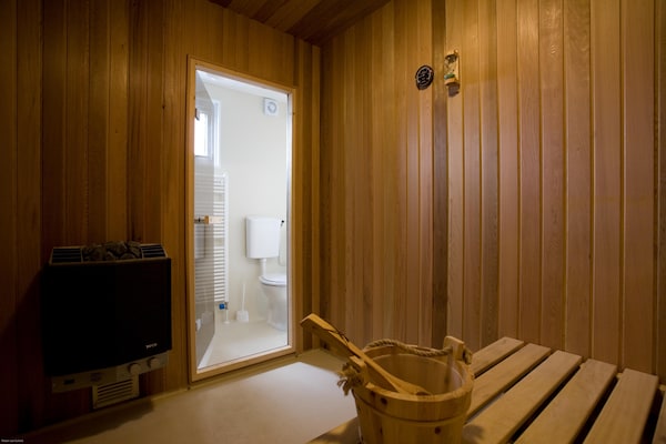Foto van Charmant vakantiehuisje met sauna op het eiland Texel. - Sauna