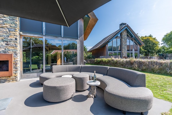 Foto van Stijlvol overnachten met hottub & sfeerhaard. - Vakantiehuis in De Koog - Terrace