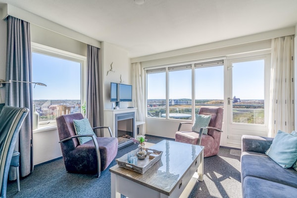 Foto van 4 Persoons appartement met eiland-zeezicht - Vakantiehuis in De Koog - LivingRoom