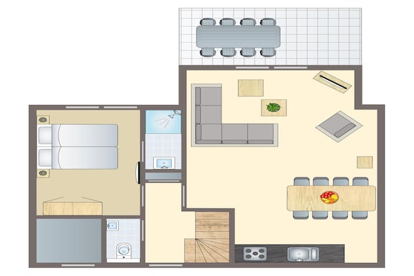 Foto van Vakantiehuis in Zeeland bij Noordzeestrand - Vakantiehuis in Nieuwvliet - Facilities