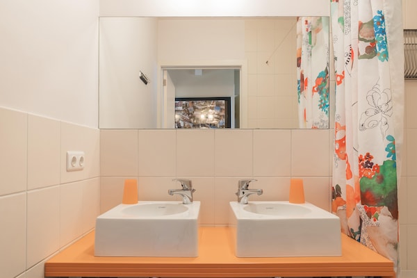Foto van Appartement onder aan de duinen - Vakantiehuis in Cadzand-Bad - BathRoom
