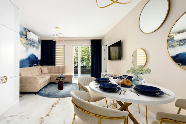 Foto van Comfortabel 2-kamerappartement, binnenzwembad - Vakantiehuis in Pobierowo - LivingRoom