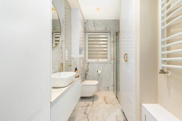 Foto van Comfortabel 2-kamerappartement, binnenzwembad - Vakantiehuis in Pobierowo - BathRoom