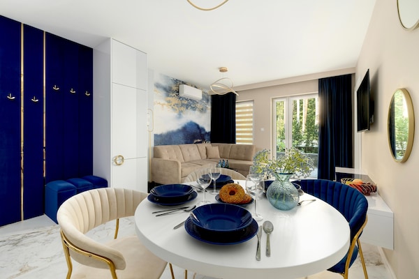 Foto van Comfortabel 2-kamerappartement, binnenzwembad - Vakantiehuis in Pobierowo - LivingRoom