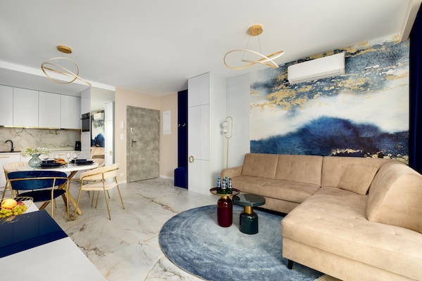 Foto van Comfortabel 2-kamerappartement, binnenzwembad - Vakantiehuis in Pobierowo - LivingRoom