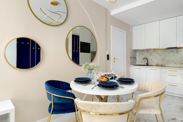 Foto van Comfortabel 2-kamerappartement, binnenzwembad - Vakantiehuis in Pobierowo - DiningRoom