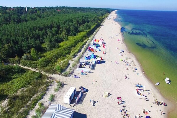 Foto van Appartement met balkon, tuin met barbecue - Vakantiehuis in Krynica Morska - AreaSummer1KM