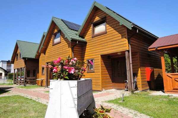 Foto van Rijtjeshuis in Rewal bij Zandstrand - Vakantiehuis in Rewal - ExteriorSummer