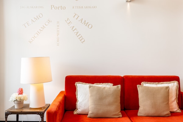 Foto van Appartement vlakbij het strand Praia da Luz - Vakantiehuis in Oporto - LivingRoom